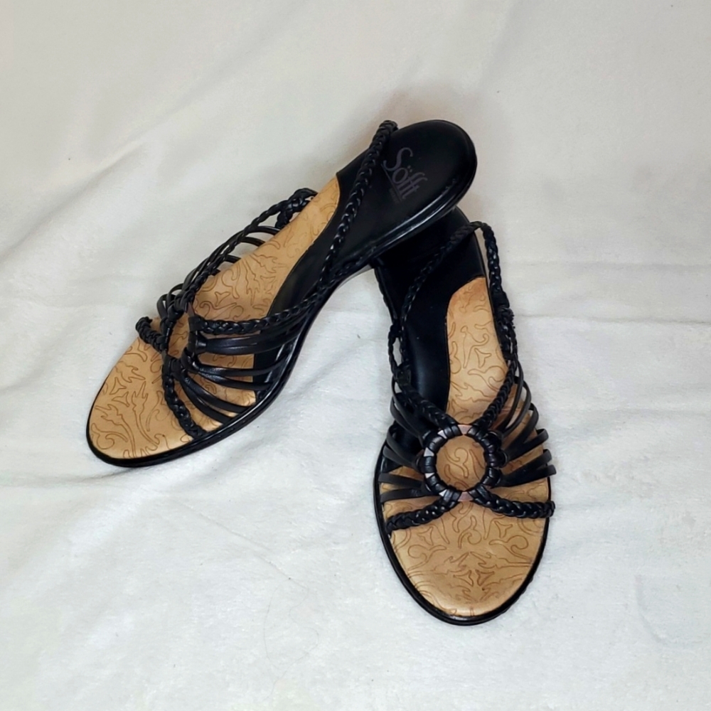Sofft Black Sandles size 8.5